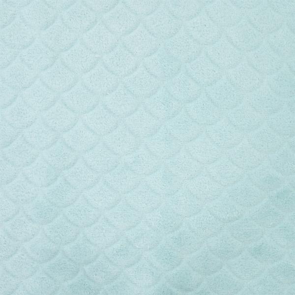 0,5 MTR. ♥ MERMAID FIN FLEECE - DUSTY MINT ♥