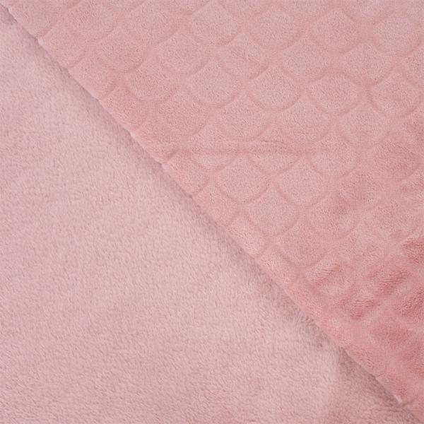 0,5 MTR. ♥ MERMAID FIN FLEECE - ALTROSA ♥