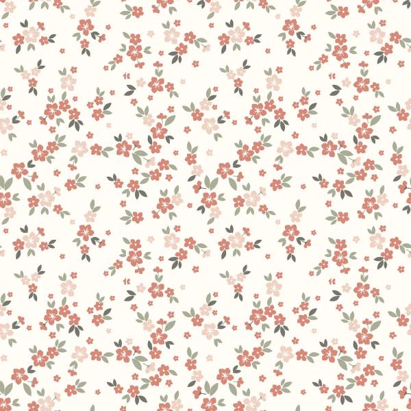 0,50 MTR. ♥ STREUBLÜMCHEN HELLROSE/PUDER JERSEY ♥