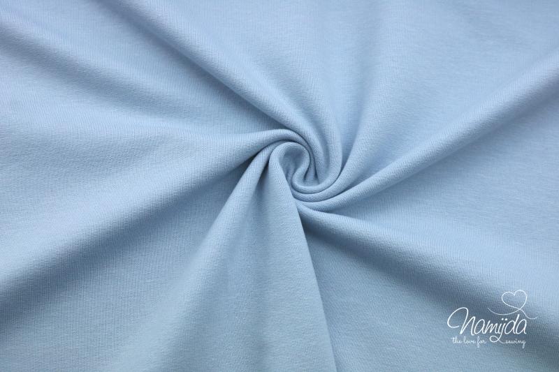 0,5 MTR. ♥  UNI BIO BAUMWOLLJERSEY HiMMeLBLaU ♥