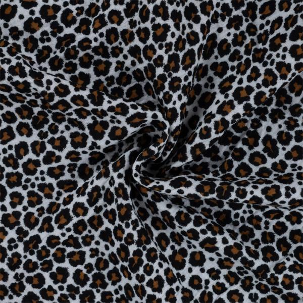 0,5 MTR. ♥ MuSSELIN LEO NATUR ♥