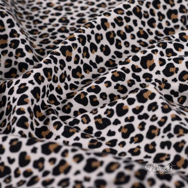 0,5 MTR. ♥ WEICHER FEINCORD MINI LEO NATUR ♥