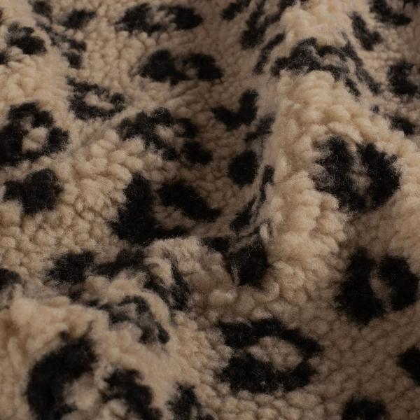 0,5 MTR. ♥ TEDDY LEO BEIGE SCHWARZ  ♥
