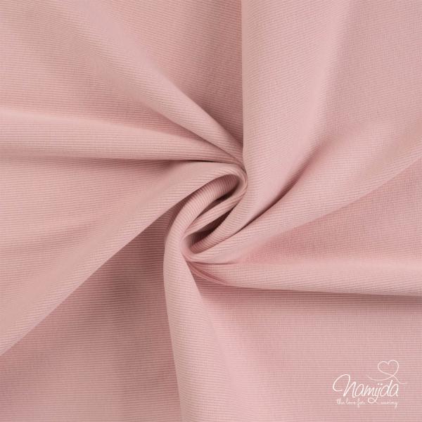 0,5 Mtr. Bündchen - FEINRIPP APRICOT - Schlauch ♥ EXTRABREIT - PASSEND ZUM HEAVY SWEAT  6151