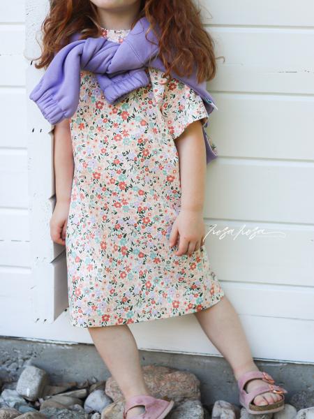 0,50 MTR. ♥ BLOSSOM PASTELL LOVE JERSEY ♥