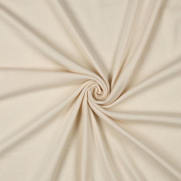 0,5 MTR. ♥ RIPPSTRICK JERSEY NATURAL ♥
