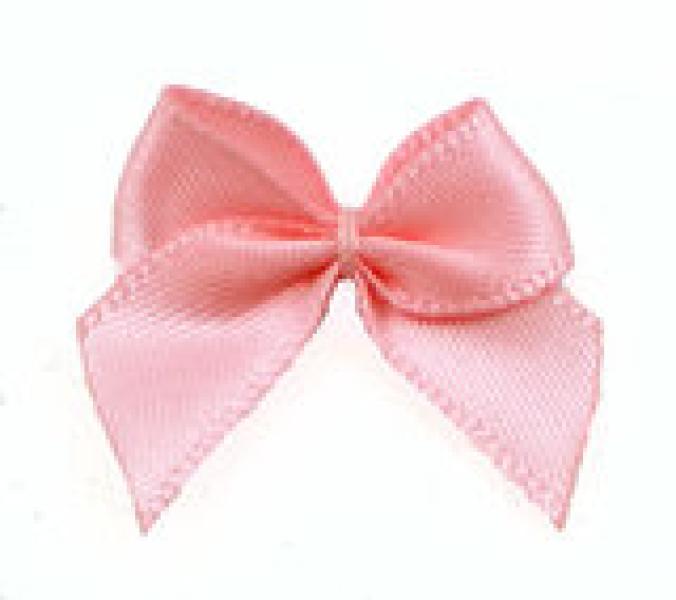 5 ♥ SATIN Schleifchen ROSE ROUGE ♥