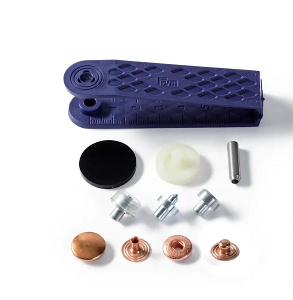 1 Packung - PRYM NÄHFREI DRUCKKNÖPFE ANORAK 15MM ROSEGOLD 390312