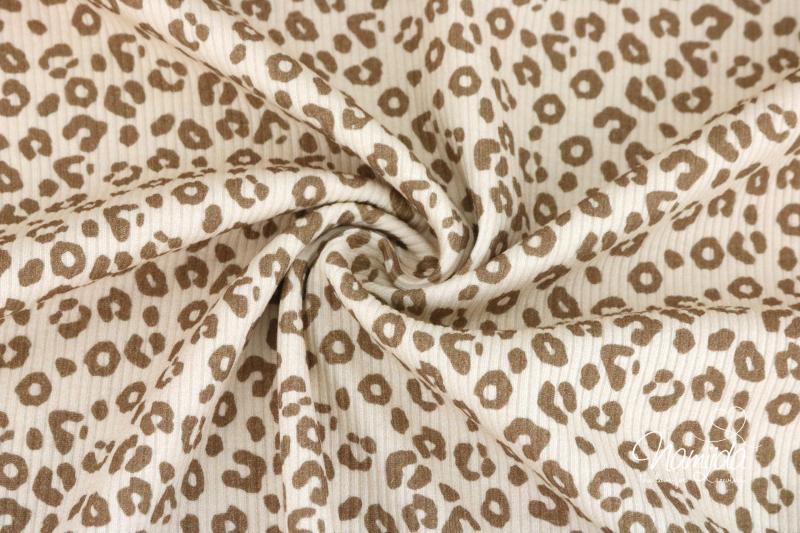 0,5 MTR.  ♥ RIPPSTRICK JERSEY LEO NATURAL ♥