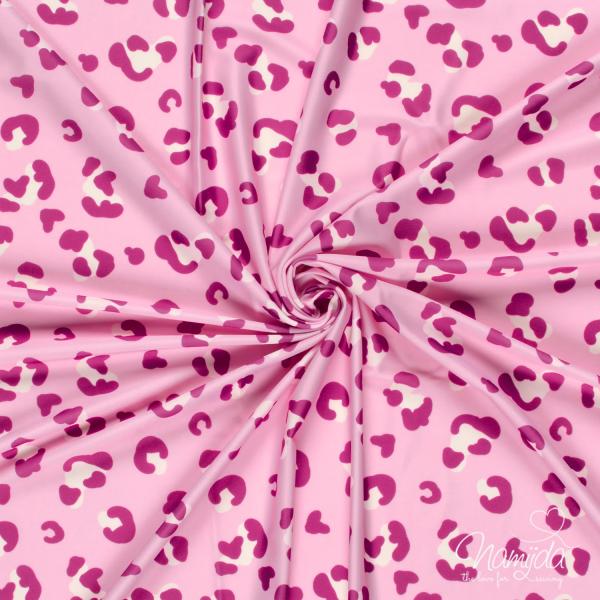 0,5 MTR.  ♥ BADESTOFF LYCRA LEO LOVE PINK UPF50 ♥