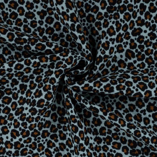 0,5 MTR. ♥ MuSSELIN LEO DUSTY MINT ♥