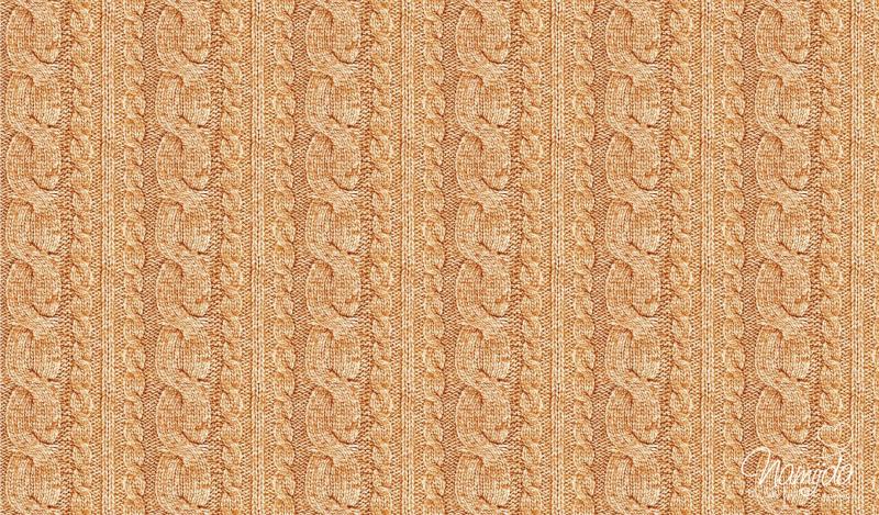 0,5 MTR. ♥ ZOPFSTRICK OPTIK  FRENCH TERRY HeLLES  RoST ♥