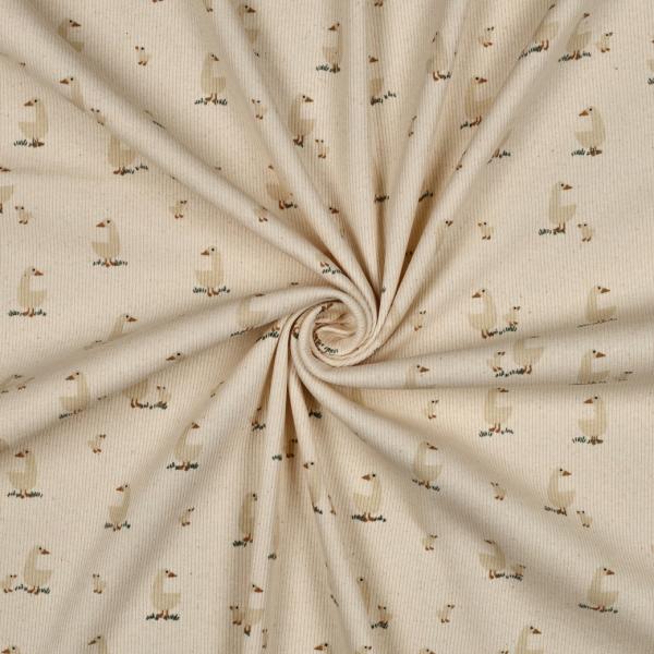 0,5 MTR. ♥ RIPPSTRICK JERSEY ENTENGLÜCK ♥