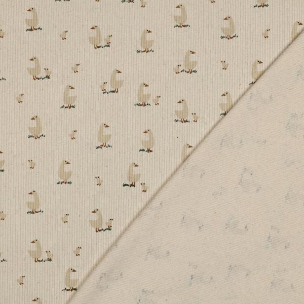 0,5 MTR. ♥ RIPPSTRICK JERSEY ENTENGLÜCK ♥