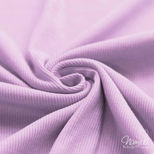 0,5 MTR. ♥ RIPPSTRICK JERSEY FLIEDER ♥