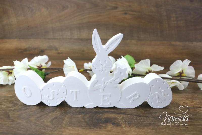 1 STÜCK ♥ GIESSFORM SILIKON OSTEREIER & HASE ♥