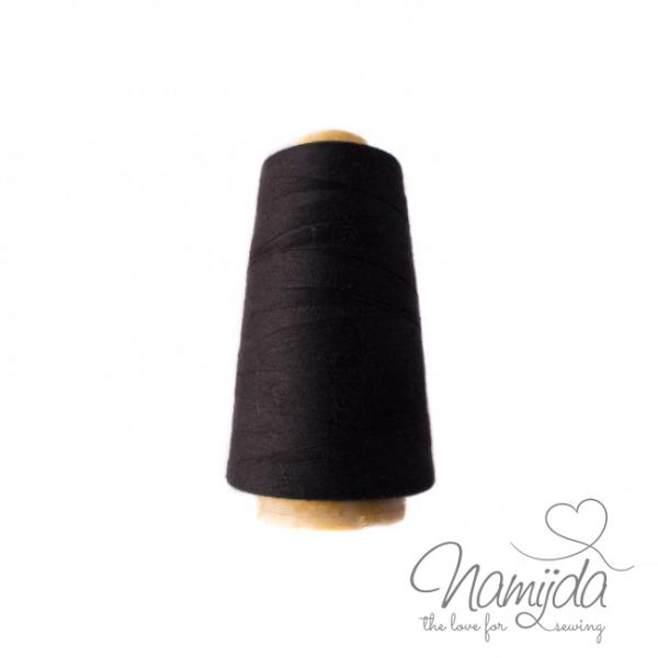 1 Rolle ♥ OVERLOCKGARN SCHWARZ - 2700m ♥