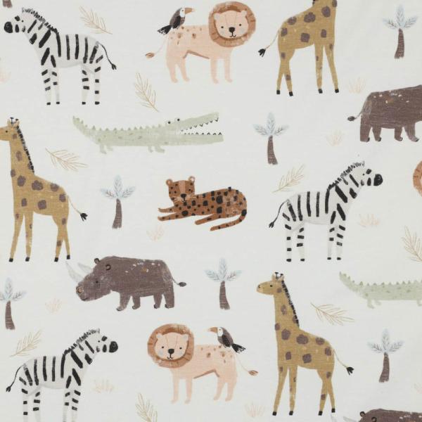 0,50 MTR.  ♥ SAFARI TIERE JERSEY ♥