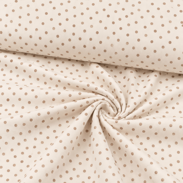 0,5 MTR. NATURAL DOTS SAND - SOFT SWEAT