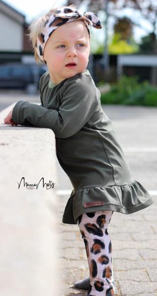 0,5 MTR. ♥  UNI BIO BAUMWOLLJERSEY KHAKI ♥