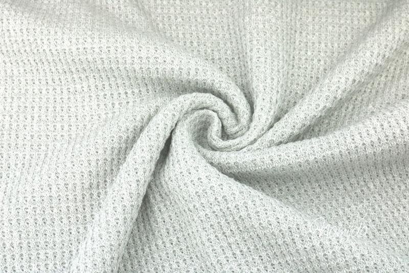 0,5 MTR.  SUPER WEICHER  STRICKSTOFF HELLGRAU ♥