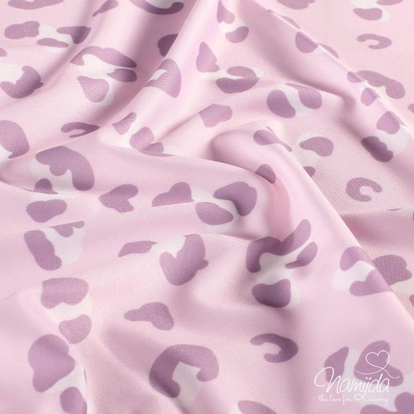 0,5 MTR.  ♥ BADESTOFF LYCRA LEO LOVE FLIEDER UPF50 ♥