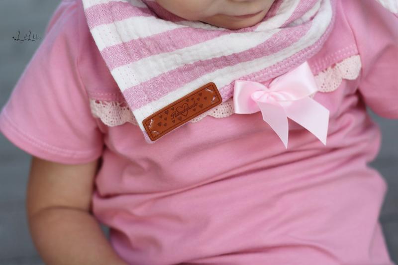 0,5 MTR. ♥  UNI BIO BAUMWOLLJERSEY ROSA ♥