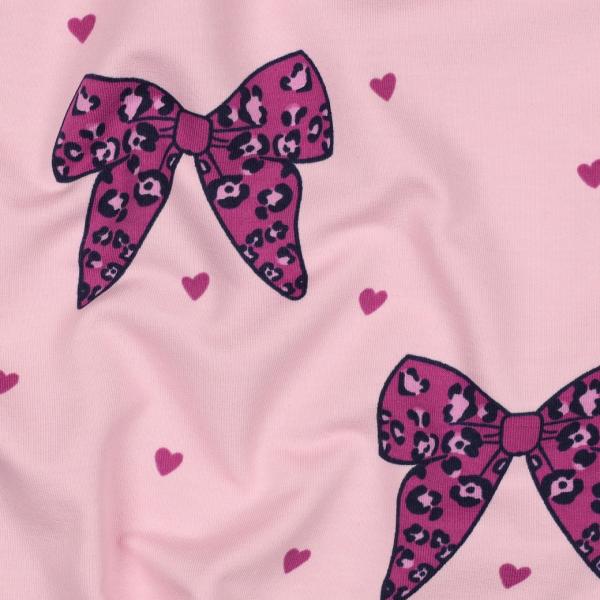 0,50 MTR. LEO BOWS ROSA FRENCH TERRY