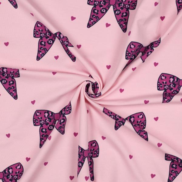 0,50 MTR. LEO BOWS ROSA FRENCH TERRY
