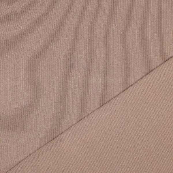 0,5 MTR. ♥ RIPPSTRICK JERSEY TAUPE ♥
