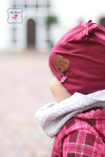 0,5 MTR. ♥ BIO SoMMER BAUMWOLL Sweat  BORDEAUX/FRENCH TERRY ♥