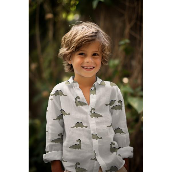 0,5 MTR. ♥ MuSSELIN DINOS ♥