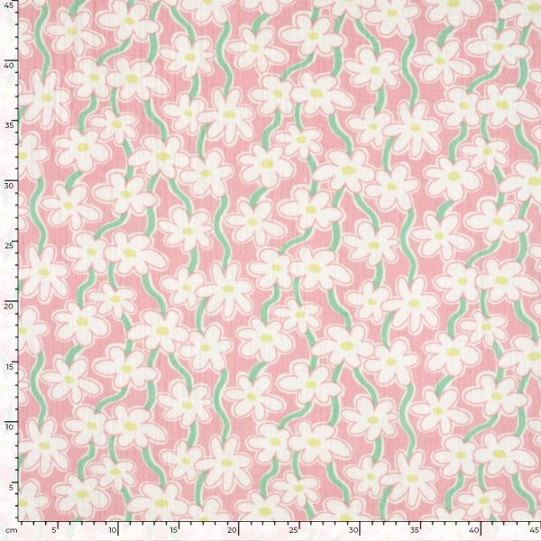 0,5 MTR. ♥ MuSSELIN ROSE DAISIES ♥