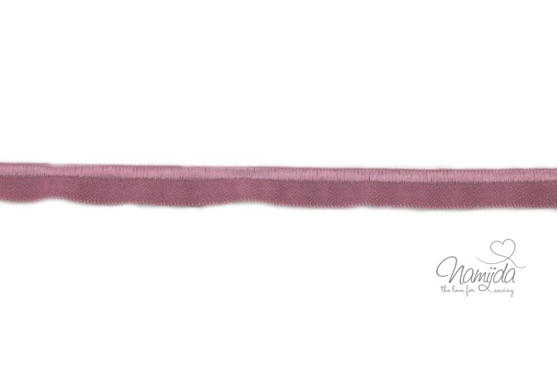 1 MTR. ♥ Paspelband ANTIK RoSA ♥ elastisch