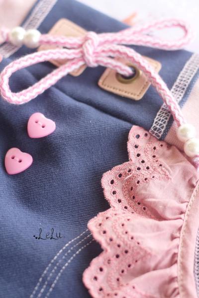 ♥1 Mtr. Wäschespitze WAVES gerüscht - NATURAL - 5cm ♥