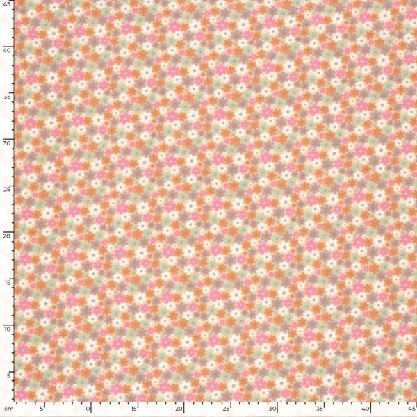 0,5 MTR. ♥ MuSSELIN BLÜTENZAUBER ♥