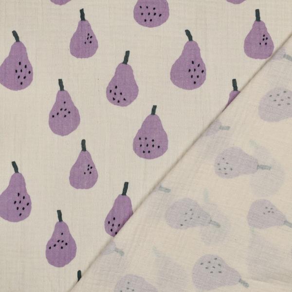 0,5 MTR. ♥ MuSSELIN BIRNEN FLIEDER ♥