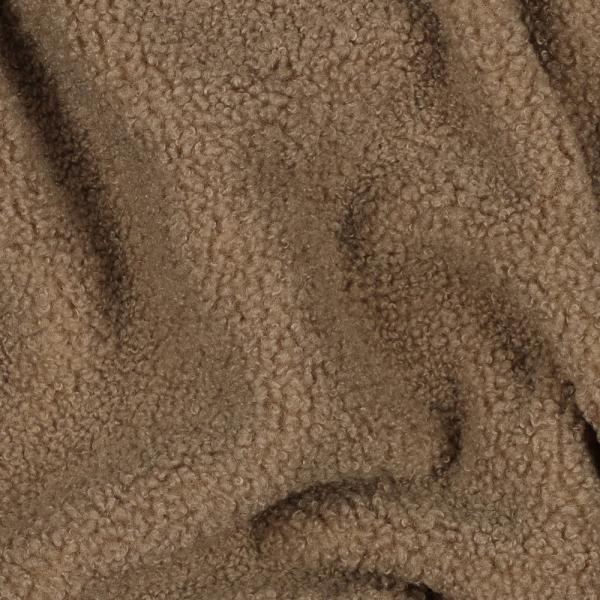 0,5 MTR.  ♥ TEDDY/FLEECE DOUBLEFACE TAUPE ♥