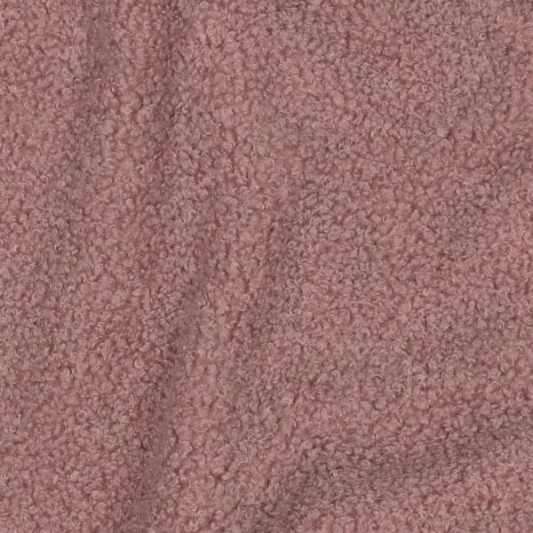 0,5 MTR. ♥ TEDDY BOUCLE FLEECE DOUBLEFACE ALT MAUVE ♥