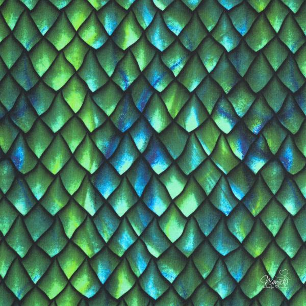 0,50 MTR.  ♥ DRAGONS SCALES JERSEY ♥
