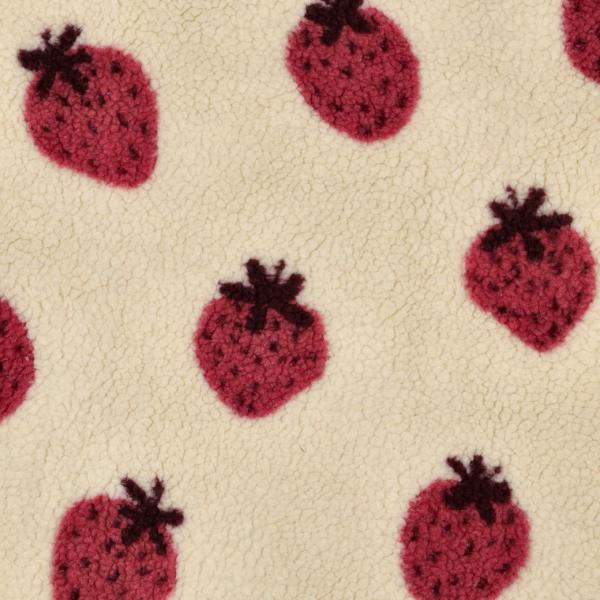 0,5 MTR. ♥ TEDDY STRAWBERRIES ERDBEEREN ♥