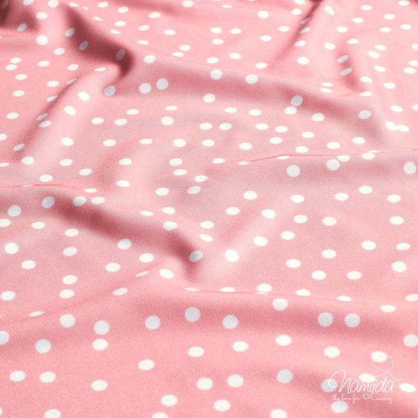 0,5 MTR.  ♥ BADESTOFF LYCRA PÜNKTCHENLIEBE UPF50 ♥