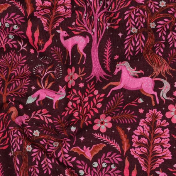 0,5 MTR. WINTERWALD ROSA/BEERE FRENCH TERRY