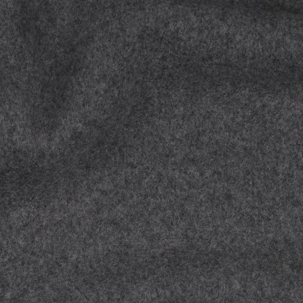0,5 MTR. ♥ Doubelface Baumwollfleece DuNKELGRau MELANGE - 100% Baumwolle ♥