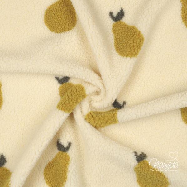 0,5 MTR. ♥ TEDDY PEARS BIRNEN NATUR ♥