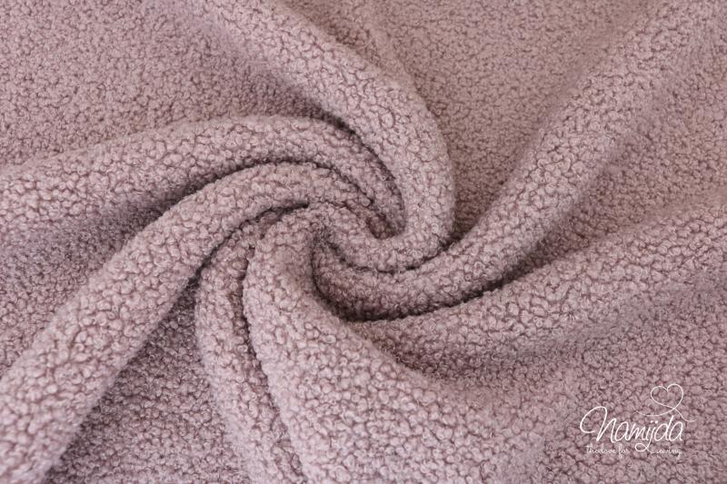 0,5 MTR. ♥ SUPER KUSCHLIGER TEDDY ALTROSE ♥