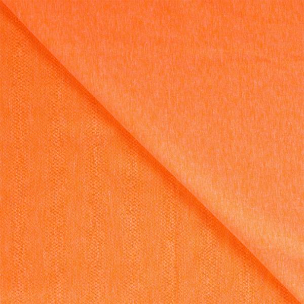 0,50 MTR. NEON ORANGE MELANGE - FRENCH TERRY