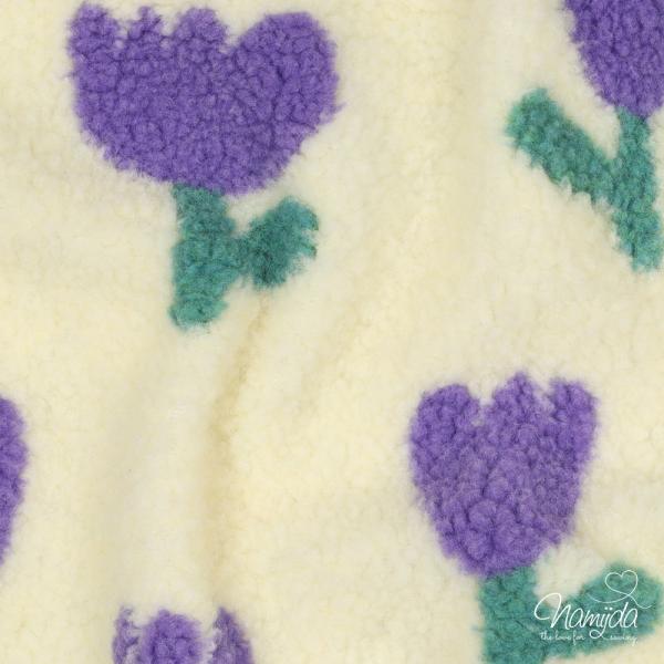 0,5 MTR. ♥ TULPEN TEDDY FLIEDER ♥