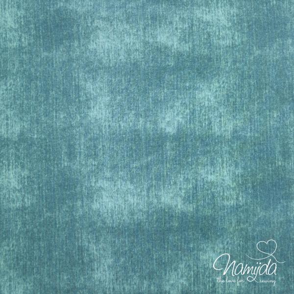 0,5 MTR. ♥ DENIM JEANS JERSEY - PETROL ♥
