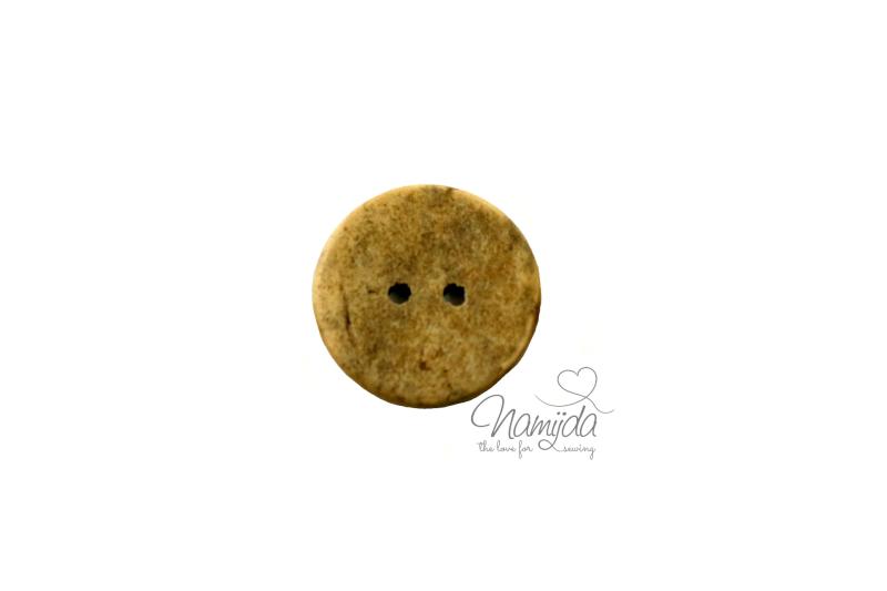 1 Stück ♥ KOKOSKNOPF - 20mm - HOLZKNOPF ♥